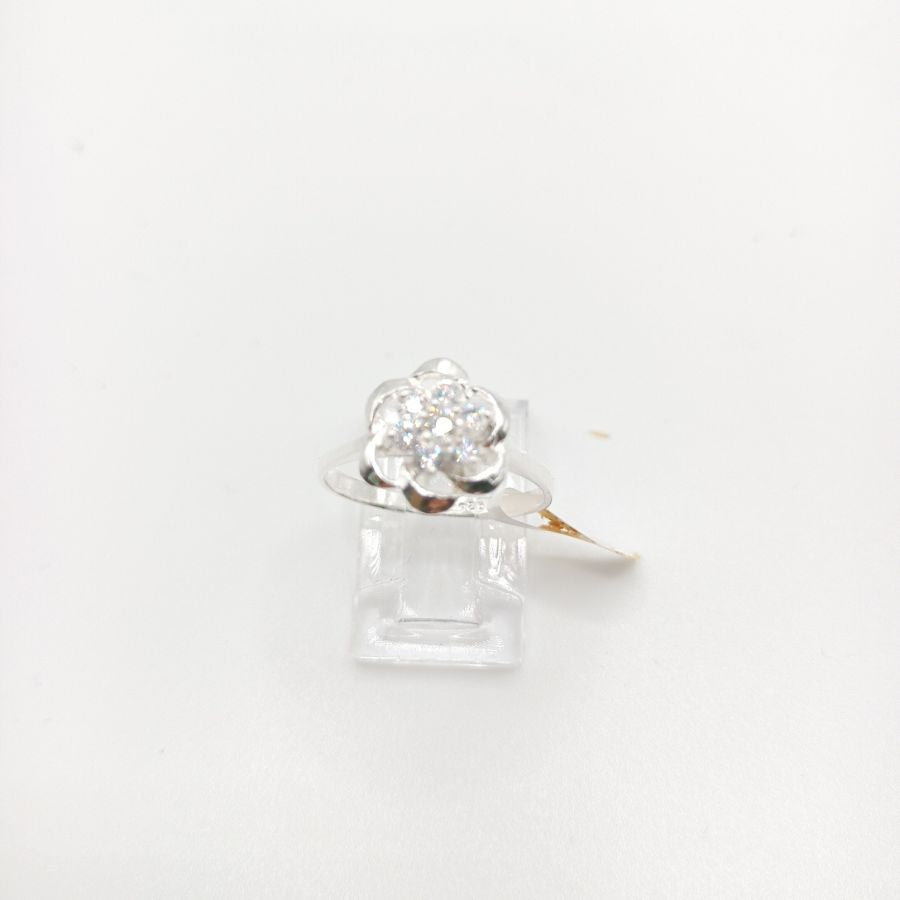 Anillo Roceta Circonia Transparente