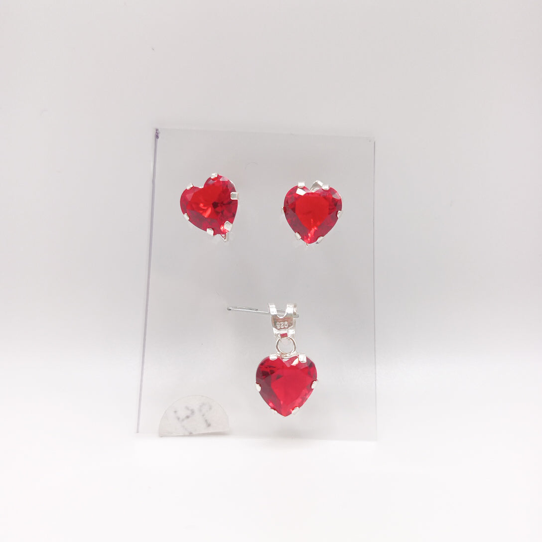 Juego Cristal Corazón