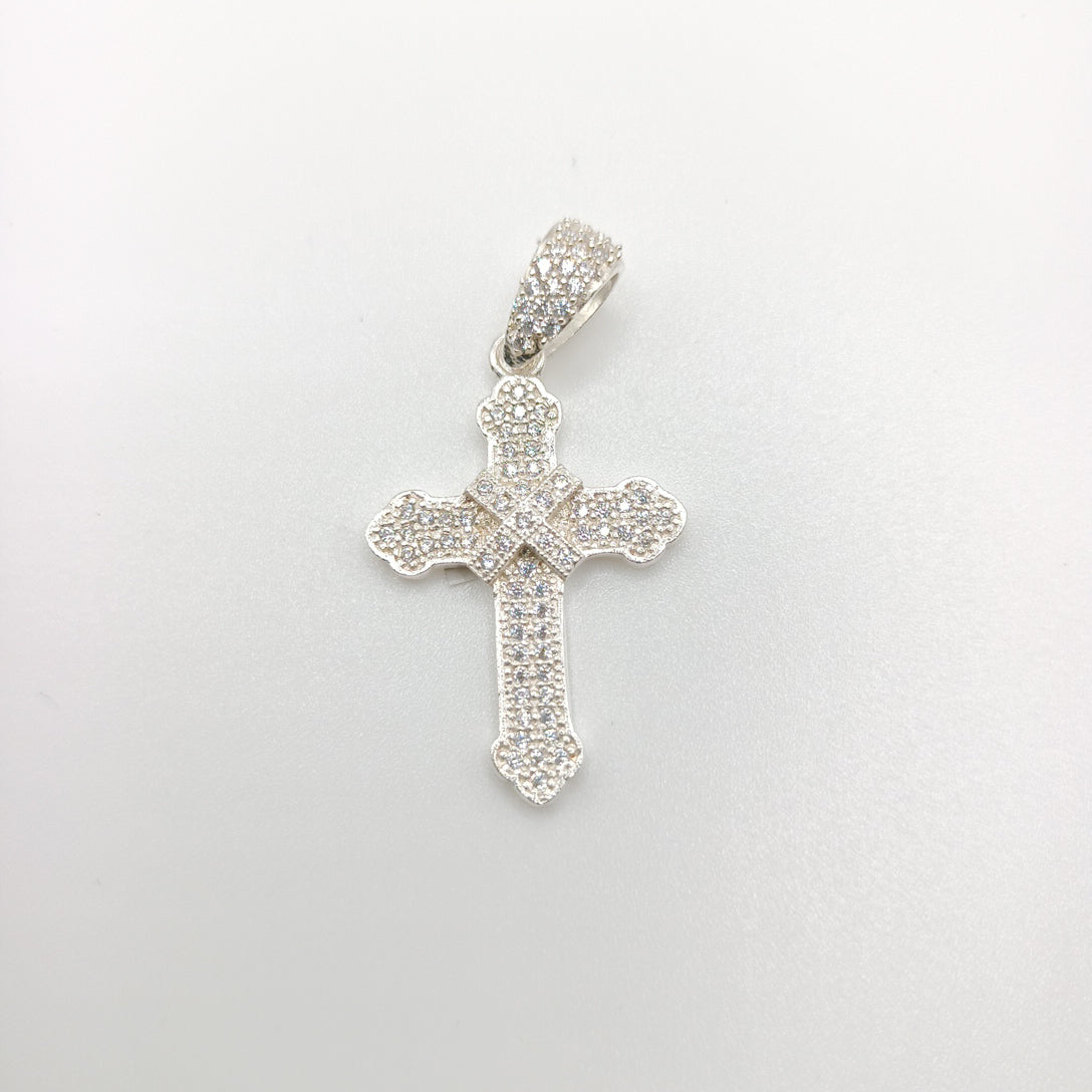Dije Cruz de Zirconia